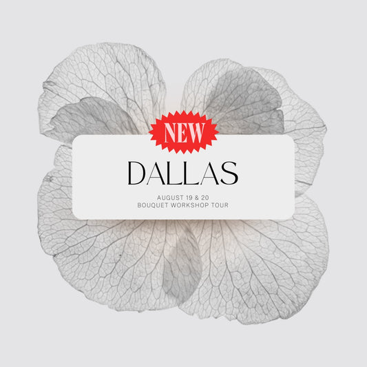 Hands-on Bouquet Class - Dallas TX - August 19th & 20th