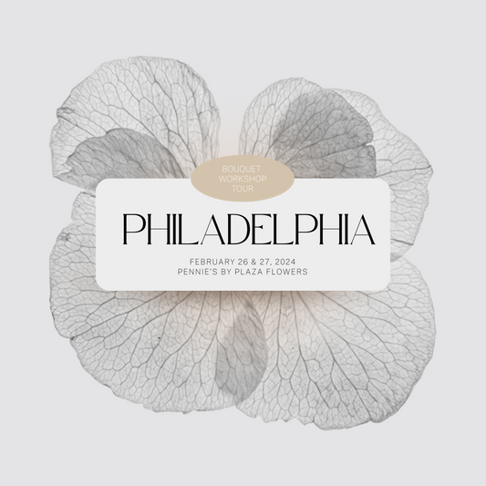 Hands-on Bouquet Class - Philadelphia - February 26-27, 2024
